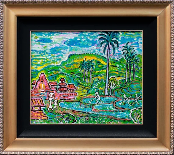 Arie Smit ~ Landscape In Bali | GLOBAL AUCTION