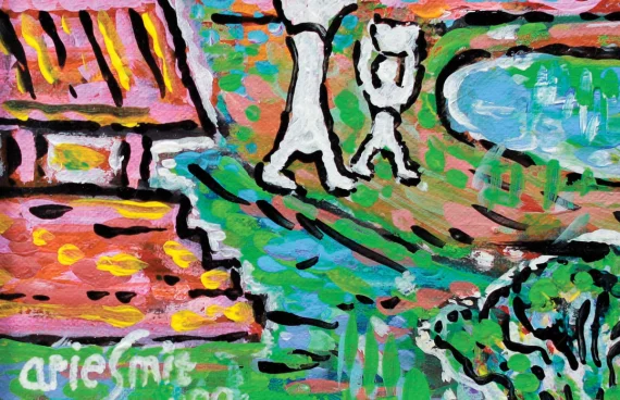 Arie Smit ~ Landscape In Bali | GLOBAL AUCTION