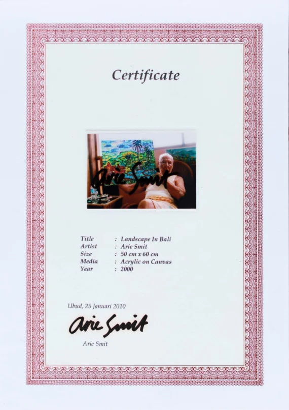 Arie Smit ~ Landscape In Bali | GLOBAL AUCTION