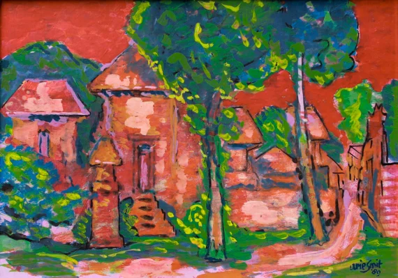 Arie Smit ~ The Village | GLOBAL AUCTION