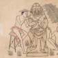I Gusti Nyoman Lempad ~ Two Sculptors At Work | GLOBAL AUCTION