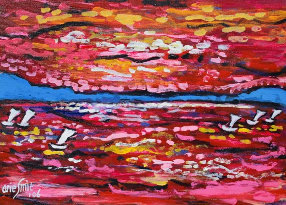 Arie Smit ~ Sea Of Sanur | GLOBAL AUCTION