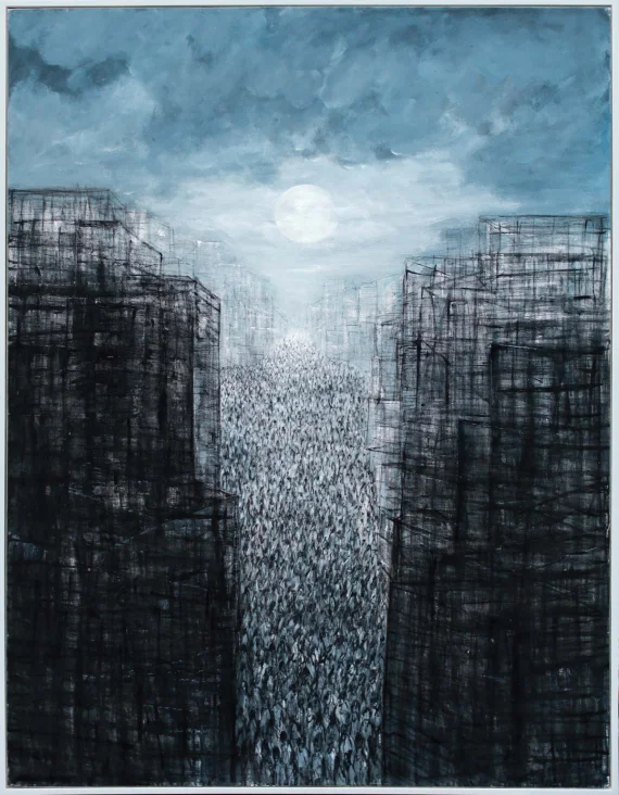 Pande Ketut Taman ~ Full Moon Over The City | GLOBAL AUCTION