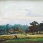 Frederik Kasenda ~ Landscape With Mount Merapi | GLOBAL AUCTION