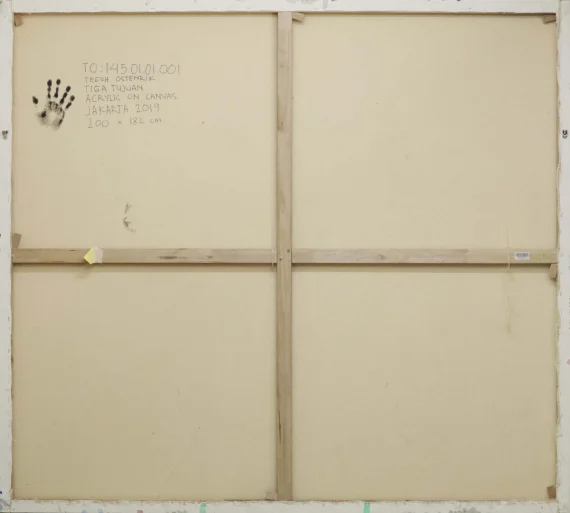 Teguh Ostenrik ~ Three Directions (Tiga Tujuan) | GLOBAL AUCTION