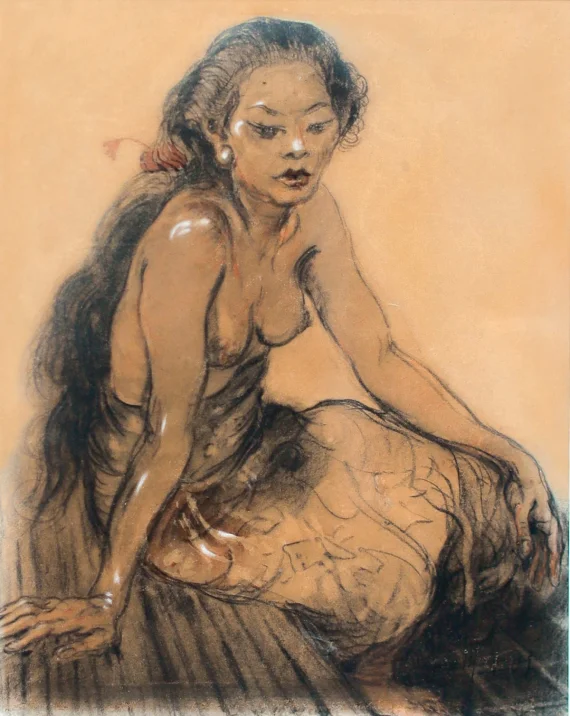 Adrien Jean Le Mayeur De Merpres ~ Ni Pollok | GLOBAL AUCTION