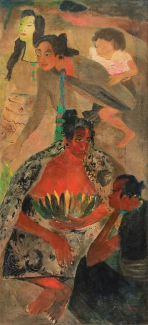 Hendra Gunawan - Banana Seller (Penjual Pisang)