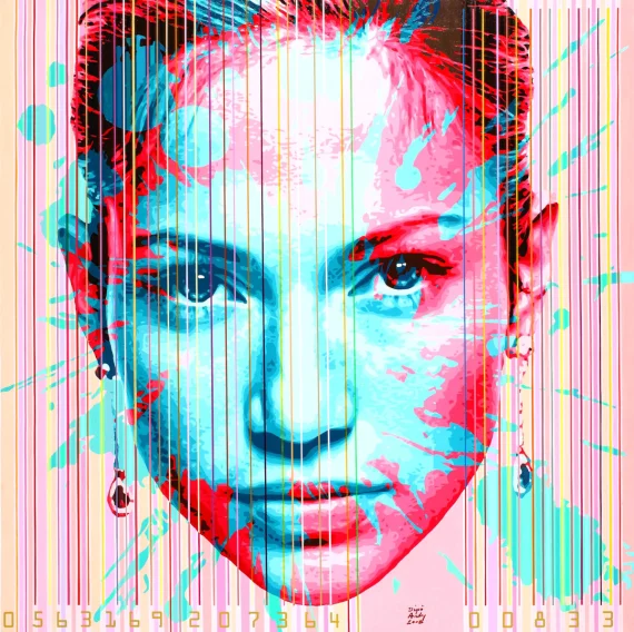 Dipo Andy ~ Color Genome Project Barcode-J-Lo | GLOBAL AUCTION