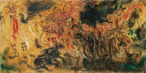 Affandi Koesoema - Barong And Rangda  Barong Dan Rangda