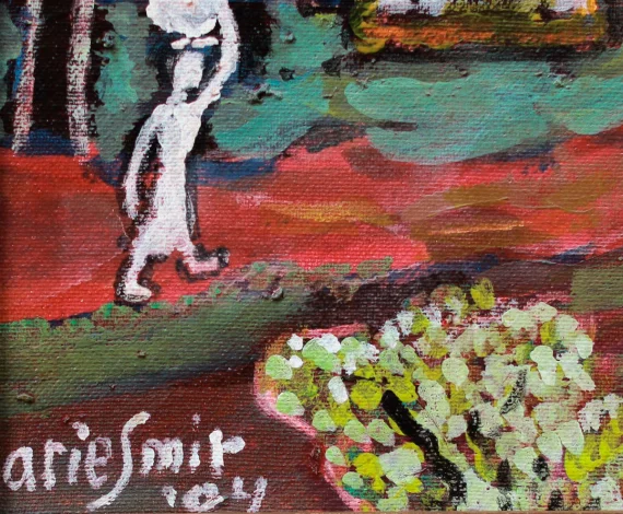 Arie Smit ~ In A Balinese Village | GLOBAL AUCTION