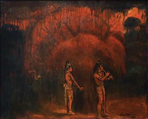 Agus Djaya ~ Garden Of Eden (Taman Firdaus) | GLOBAL AUCTION