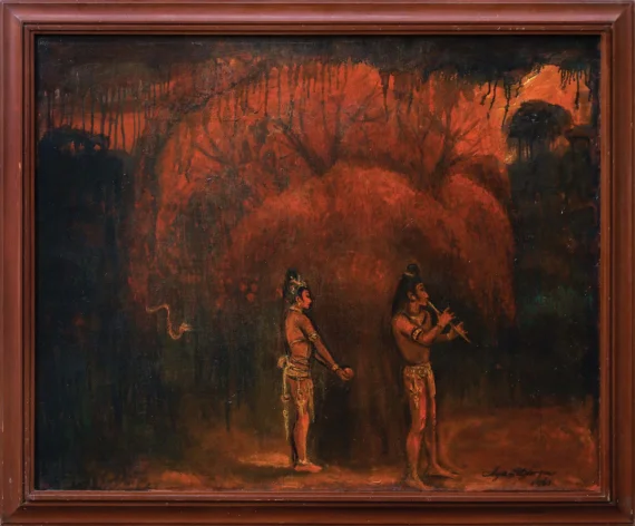 Agus Djaya ~ Garden Of Eden (Taman Firdaus) | GLOBAL AUCTION