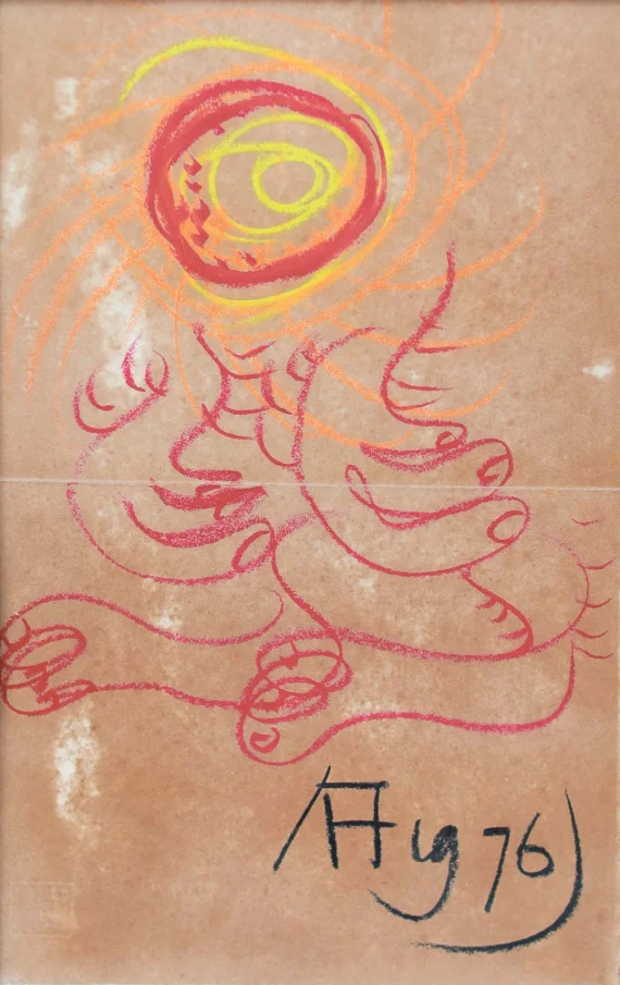 Affandi ~ The Sun | GLOBAL AUCTION