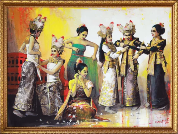 Pardoli Fadli ~ Getting Ready For The Performance (Berhias Siap Pentas) | GLOBAL AUCTION