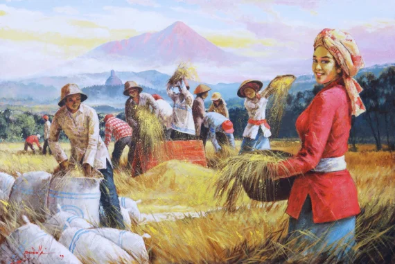 Pardoli Fadli ~ A Bountiful Harvest Today (Panen Banyak Hari Ini) | GLOBAL AUCTION