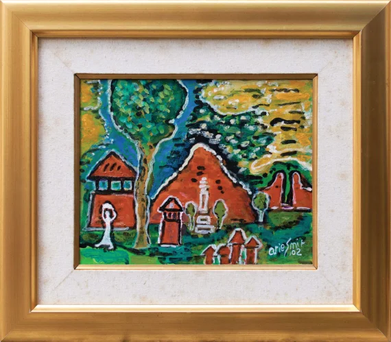 Arie Smit ~ Balinese Temple (Pura Di Bali) | GLOBAL AUCTION