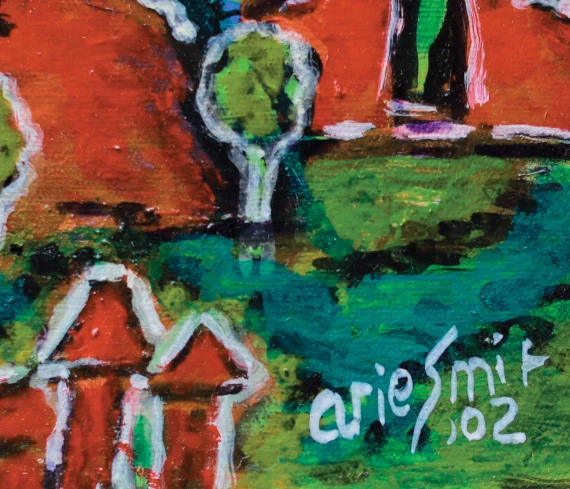 Arie Smit ~ Balinese Temple (Pura Di Bali) | GLOBAL AUCTION