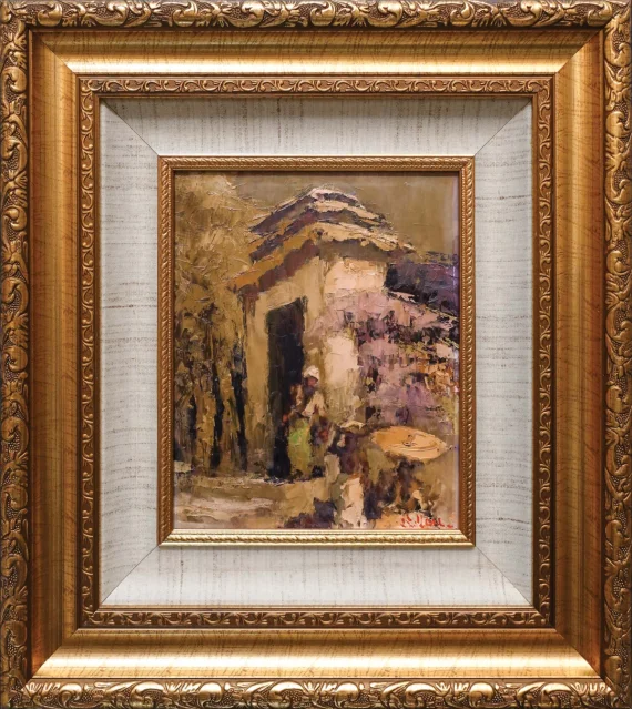 Lucien Frits Ohl ~ At The Front Gate | GLOBAL AUCTION