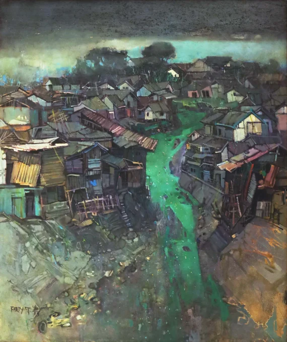 Roedyat Martadiredja ~ Fishermen Village (Perkampungan Nelayan) | GLOBAL AUCTION