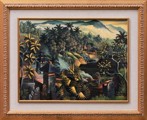 I Gusti Agung Wiranata ~ Morning In The Village (Suasana Desa Di Pagi Hari) | GLOBAL AUCTION