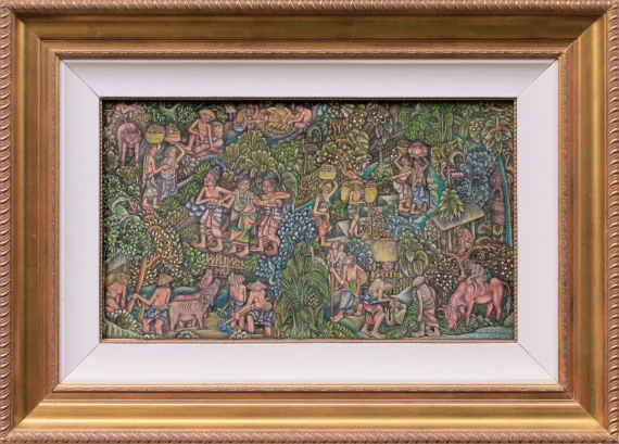 Ida Bagus Made Togog ~ Village Life In Bali | GLOBAL AUCTION
