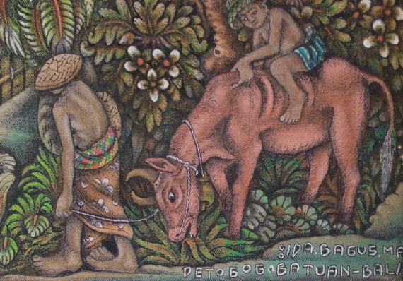 Ida Bagus Made Togog ~ Village Life In Bali | GLOBAL AUCTION