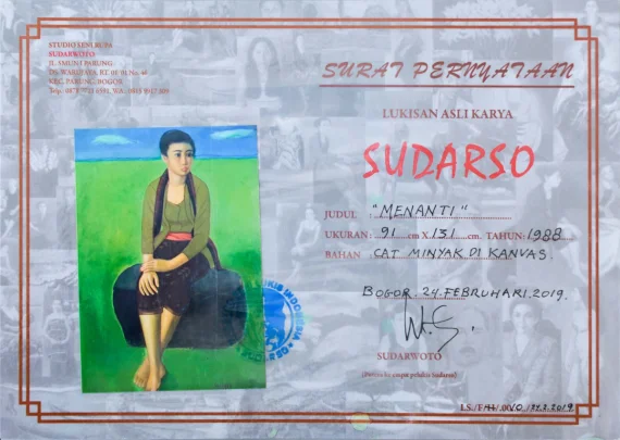 Sudarso ~ Waiting (Menanti) | GLOBAL AUCTION