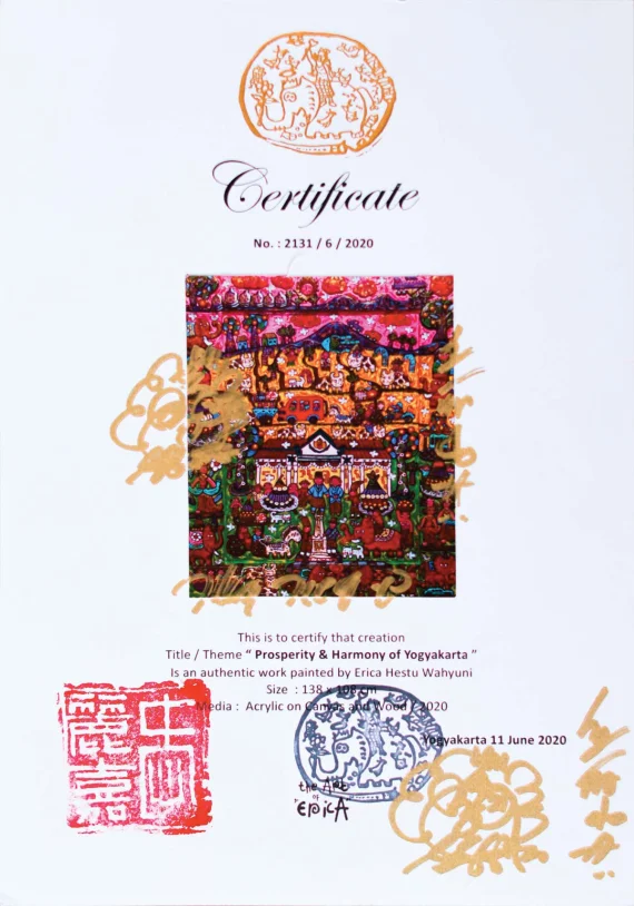 Erica Hestu Wahyuni ~ Prosperity And Harmony Of Yogyakarta | GLOBAL AUCTION