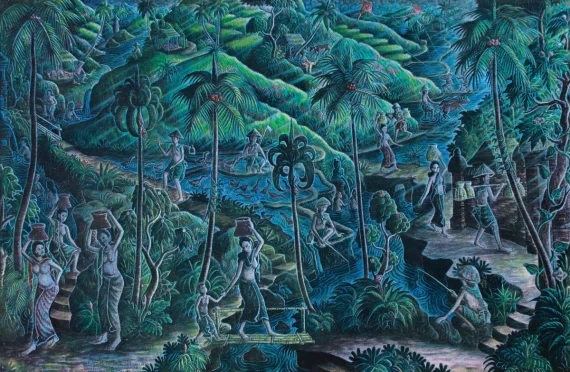 Ida Bagus Made Nadera ~ A Village Life In Bali | GLOBAL AUCTION