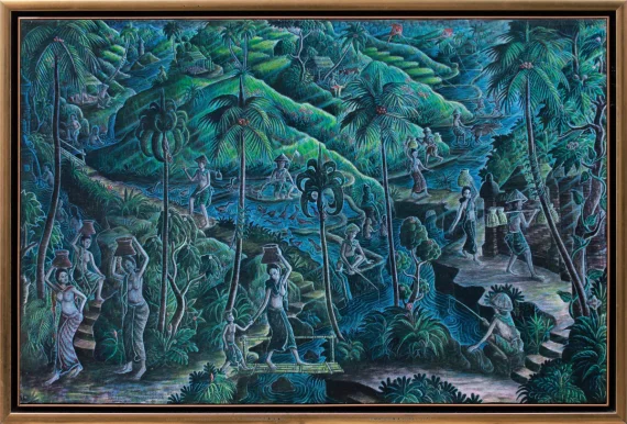 Ida Bagus Made Nadera ~ A Village Life In Bali | GLOBAL AUCTION