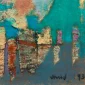 Umi Dachlan ~ Vertical Fields On A Turquoise Green | GLOBAL AUCTION
