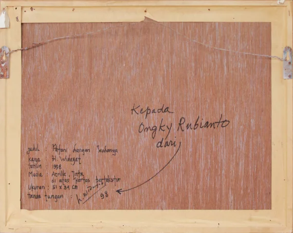 Widayat ~ The Farmer And His Horse (Petani Dan Kudanya) | GLOBAL AUCTION
