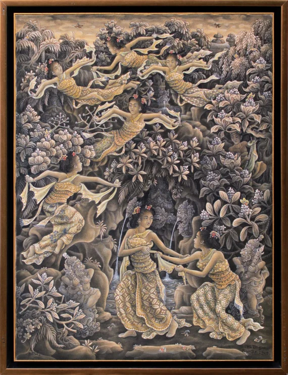 I Wayan Tohdjiwa ~ Rajapala And The Stolen Shawl Of Ken Sulasih (Rajapala Mencuri Selendang Bidadari Ken Sulasih) | GLOBAL AUCTION