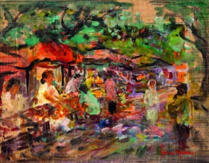 Hasan Djaafar - Market  Pasar