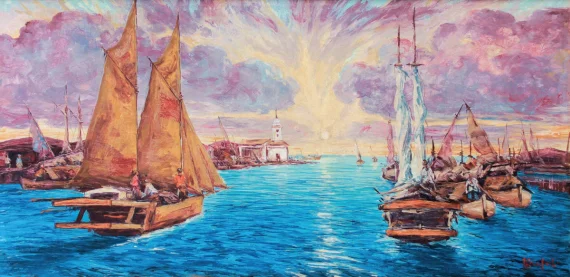 Koempoel Sujatno ~ Fisherman Boat (Kapal Nelayan) | GLOBAL AUCTION