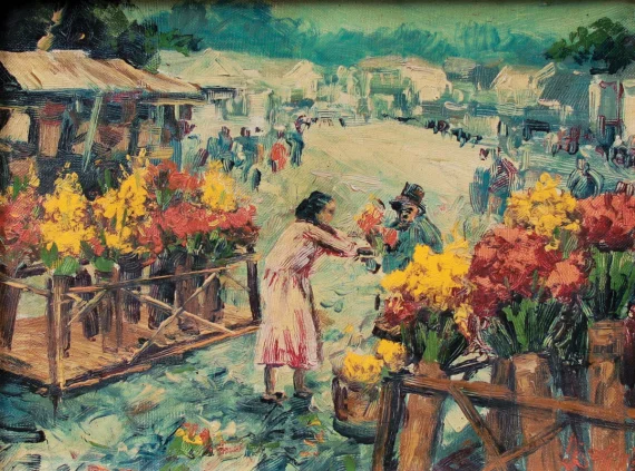 Koempoel Sujatno ~ Flower Market (Pasar Bunga) | GLOBAL AUCTION