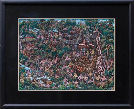 Ida Bagus Made Widja ~ Balinese Tourist Attraction (Objek Wisata Bali) | GLOBAL AUCTION
