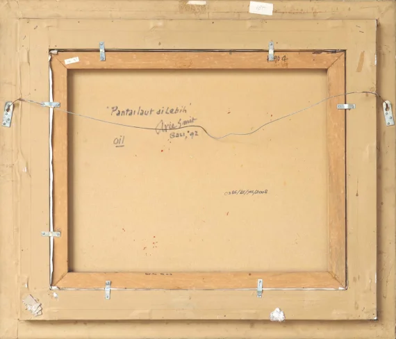 Arie Smit ~ Beach At Lebih (Pantai Laut Di Lebih) | GLOBAL AUCTION