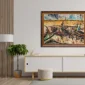 Affandi Koesoema ~ Boats At The Beach (Perahu-perahu Di Pantai) | GLOBAL AUCTION