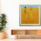 Srihadi Soedarsono ~ Two Women - Dialogue On The Beach | GLOBAL AUCTION
