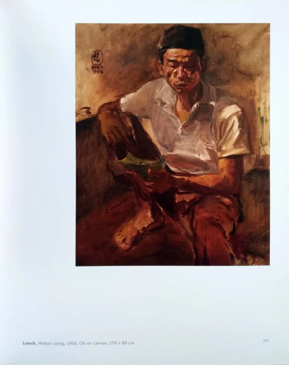 Sindudarsono Sudjojono ~ Lunch | GLOBAL AUCTION