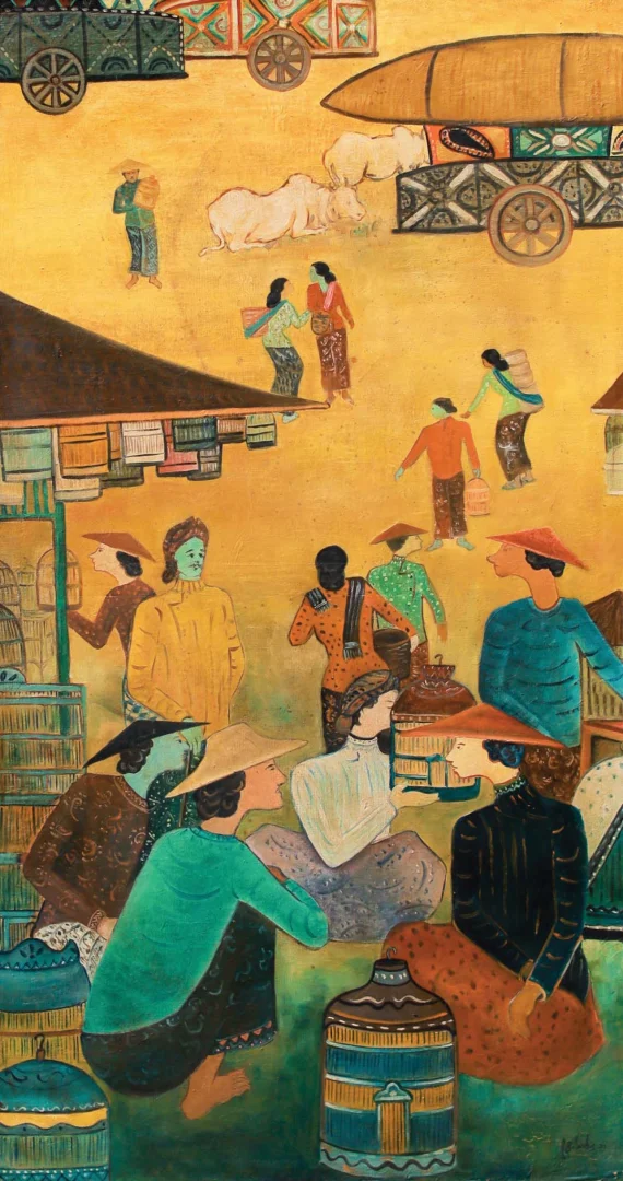 Batara Lubis ~ The Bird Market | GLOBAL AUCTION