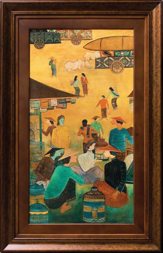 Batara Lubis ~ The Bird Market | GLOBAL AUCTION