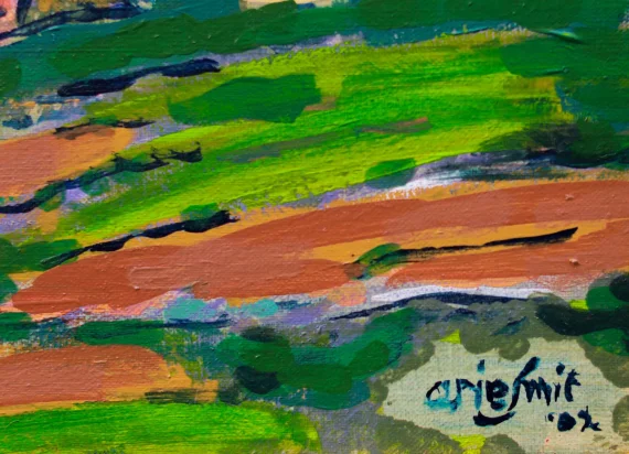 Arie Smit ~ Balinese Landscape (Pemandangan Bali) | GLOBAL AUCTION