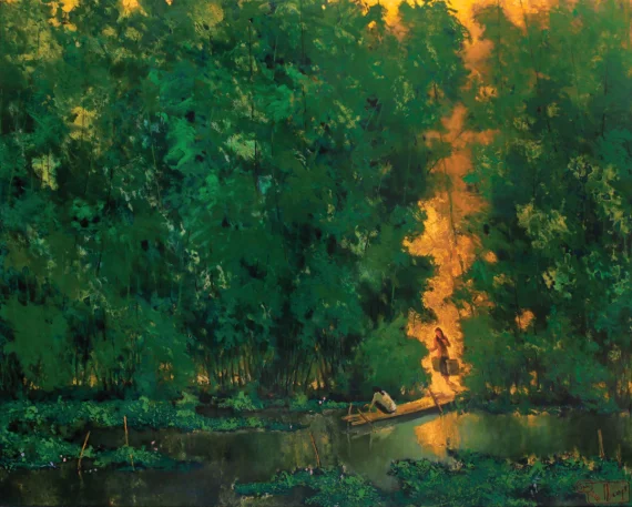 Do Ngoc Diep ~ Washing In The River (Mencuci Di Sungai) | GLOBAL AUCTION