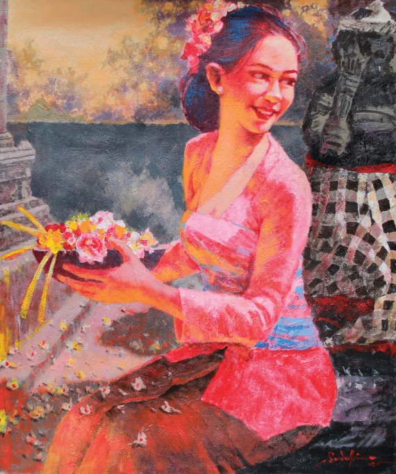 Pardoli Fadli ~ Ready For Prayer, Bali | GLOBAL AUCTION