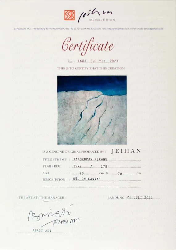 Jeihan Sukmantoro ~ Tangkuban Perahu | GLOBAL AUCTION