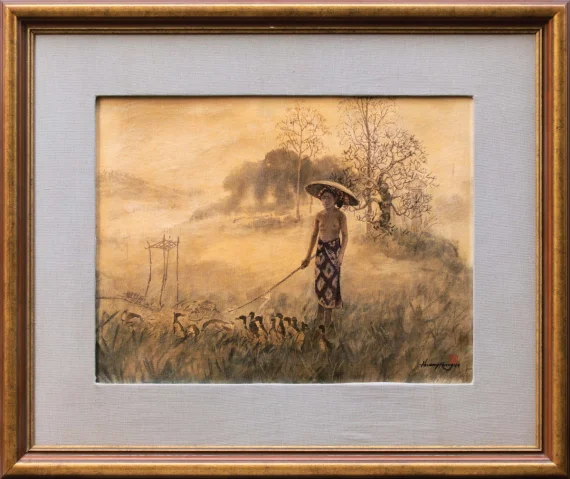 Huang Fong ~ Herding Ducks (Angon Bebek) | GLOBAL AUCTION