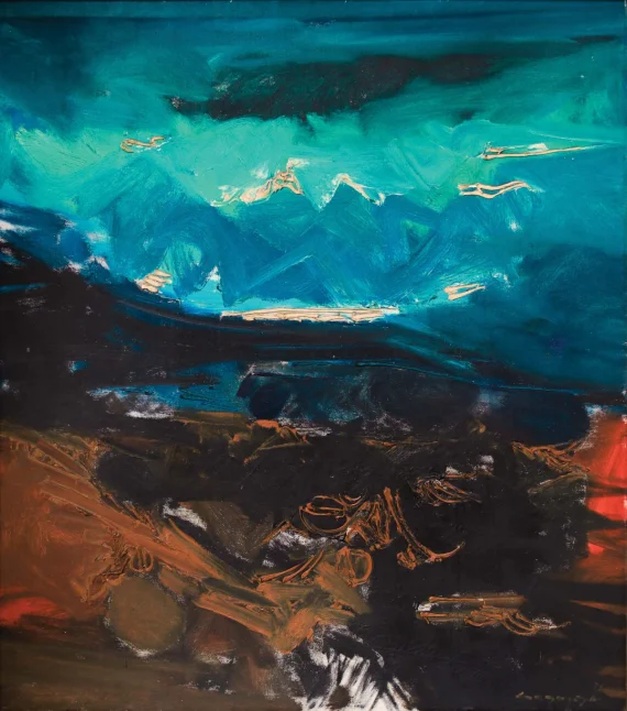 Bagong Kussudiardja ~ Valley Beneath A Blue Sky (Lembah Langit Biru) | GLOBAL AUCTION