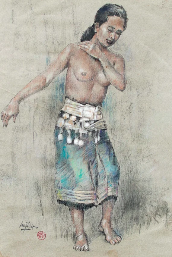 Lee Man Fong ~ Girl | GLOBAL AUCTION